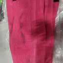 Harrison Howard Loose Fitting Fly Boots UV-Protective Extra Tough Mesh Ventilated Four Fasteners Stay-on Design Protect Horse Legs & Stomp-Reducing Set of 4 Magenta Large