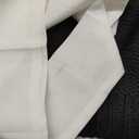 Lianlive Women's Bow Tie Front Cardigan Sweater Long Sleeve Knit Sweaters Top Open Front Chunky Coat Knitwear (Black, Small)