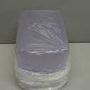 Oasis Creations Clear Square Plates Set 9" - 50 Count - Premium Hard Clear Plastic - Disposable and Reusable - Dinner - Salad - Party Plate Set - Weddings, Parties, Events & More!