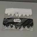 10 PCS Baseball Caps Inserts, Flexible Washable Reusable Hat Sweat Liner, Hat Liners Sweat Protection, Hat Shaper Insert, Hat Stiffener, Baseball Cap Sweat Liner (Black & White)