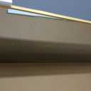 57x16" Full Length Mirror Floor Stand,Over the Door,Wall Mounted Gold