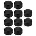ECSiNG 10pcs Axle Nut End Caps Wheel Nut Caps Bolt Covers 1/2" Flat Head Hex Socket Cover Protectors for Rollator Walker Compatible with Drive R726 R728
