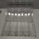 Stackable Water Bottle Organizer, Large Compartment Water Bottle Holder, 3 Tier Water Bottle Organizer for Cabinet, Water Bottle Rack for Kitchen Organization and Storage - Hold 12 Bottles