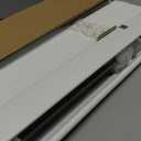 Lotus & Windoware Cordless, 2 Inch Faux Wood Blind, 39" Wide x 60" Long, Window Blinds, Blinds & Shades, Blinds for Indoor Windows, Embossed, Bright White