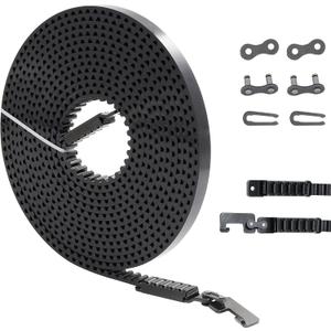 41A5434-13A Drive Belt 257'' for 8FT Garage Door Opener, 41A5434-13 Garage Door Openers Belt Compatible with liftmaster/Chamberlain/sentex/Whisper Drive Belt Models 3280, 2280, 2280R