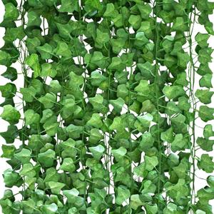 270 Feet 36 Pack Fake Vines for Room Decor, Artificial Ivy Greenery Garland Vine Leaves, for Bedroom, Garden Wall, Indoor Outdoor