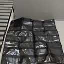 EAMAY Classroom Monthly Calendar Pocket Chart for 2.75 * 2.75 Cards,Homeschool Supplies and Classroom Must Haves! Only Chart(Black)