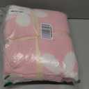 ITFRO Microfiber Floral Throw Blanket Soft Cozy Plant Sunflower Daisy Pink Fleece Knitted Blanket Lightweight Fluffy Camping Blanket for Couch Bed Sofa 50x60 Inches (Pink)