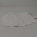 RIMELA White Bed Skirt Full Size 12 Inch Drop, Elastic Bed Skirting for Bed Base and Frame, Bedding Dust Ruffle Easy to Install, Lightweight Comforter Set with Wrap Around Adjustable Bedskirt