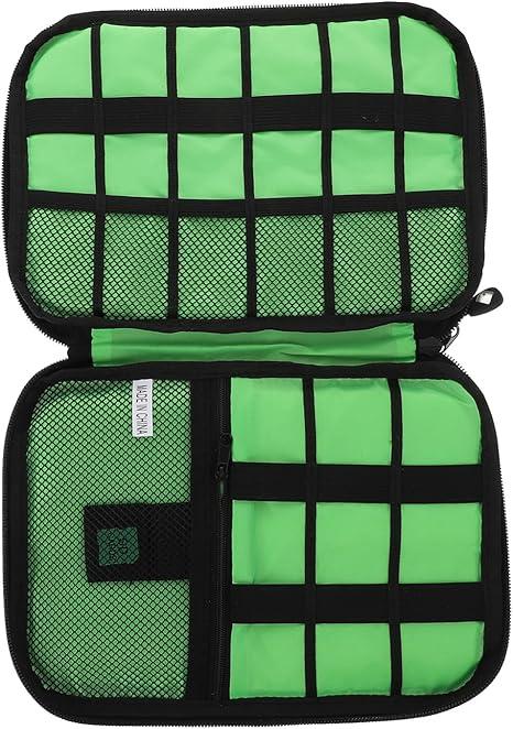 Milisten Cable Storage Organizer Travel Organizer Bag 600d Oxford Tidy Home Office Travel