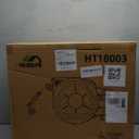 1/2 Inch 150FT Retractable Garden Hose Reel Wall Mounted Heavy Duty, 10 Pattern Nozzle & 180°Swivel Bracket, Automatic Rewind Water Hose Reels for Outside Yard, Any Length Lock (3/4" Brass Fitting)