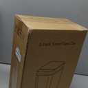 Bathroom Trash Can with Lid, KOEYLE 2 Pack 2.2 Gallon Automatic Touchless Garbage Can, Small Motion Sensor Smart Trash Can, Slim Waterproof Trash Bin for Bedroom, Bathroom, Office, Living Room (Black)