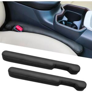 Leather Car Seat Gap Filler Spacer Universal Seat Gap Filler Plug for Car SUV Truck Fit Organizer Fill The Gap Between Seat and Console Stop Things from Dropping