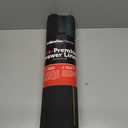 Ultra-Premium Drawer and Shelf Liner, 17.5 Inch x 20 FT Heavy-Duty and Slip-resistant Liner, Durable Non Adhesive Waterproof Roll, for Drawers, Kitchen, Cabinets, Shelves, Desks, Black