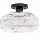 Contemporary Minimalist Glass Ceiling Light