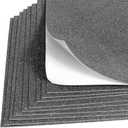 2 x 10 Sheets Glitter Cardstock Paper for New Year Thanksgiving Christmas Fall Decorations, Self-adhesive Backs Paper 30 X 20cm A4 Paper for Card DIY Crafts Card Scrapbook Decoration (Gray) (Grey)