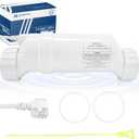 T-3 Salt Cell Compatible with Hayward AquaRite AquaTrol Pro Logic, Fit for W3T-Cell-3 BLT3H, Replacement for Inground Pools Up to 15,000 Gallons