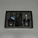 𝖧𝟣𝟥/𝟫𝟢𝟢𝟪 Bulbs 6500K Cool White 60000LM 900% Brighter, Plug and Play IP68 Waterproof Off-Road Lights, Pack of 2