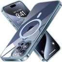 TORRAS Magnetic Shockproof for iPhone 15 Pro Case, [MilitaryGrade Drop Tested] [Compatible with MagSafe] Translucent Slim Protective AntiScratch AntiFingerprint Guardian Mag 2023