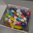 BIGRANK Magnetic Building Blocks, 72 PCS Pop Tubes & Balls Sensory Toy Set, STEM Montessori Educational Learning Activities for Kids 3+ Years (72 pcs)