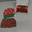 UPINS Christmas 18 Inches Doll Clothes and Accessories Winter Doll Outfits Set Christmas Deer Costume Includes Tutu Dress Vest T-Shirt Shoes Hairpin Socks for 18 Inch Doll Girls Gifts