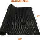 65"*40" Under Grill Mats for Outdoor Grill(XX Large-2 Packs)