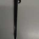 Vicenpal 50 Pcs 7 Inch Plastic Yard Stakes Inflatables Heavy Duty Plastic Garden Stakes for Tent Ground Replacement Outdoor Fence Lawn Pegs Landscape Staples Halloween Christmas Decorations (Black)