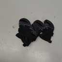 SlowTon Dog Shoes for Medium Large Dogs - Water Resistant Anti-Slip Dog Boots for Hot Pavement Rain Snow,Reflective Dog Paw Protectors for Outdoor Walking, Indoor Hardfloors(Black,6)  (Width 1.78 inch) for 52-70 lbs)