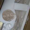 51.2" Linear Gold LED Chandelier, 6 Light Sources, 5 Clear Glass Globes, 51.2" L x 7.5" W x 9.1" H