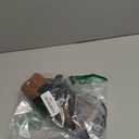 TOPREK Power Strip Surge Protector (1800J), 10 FT Flat Extension Cord with Ultra Thin Flat Plug, 3 Widely-Spaced Outlets with 1 USB-C & 1 USB-A, Wood Finish USB Charging Station for Home, Office, Dorm (Brown)