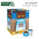 McCafe ICED One Step Mocha Frappe, Keurig Single Serve K-Cup Pods, 20 Count