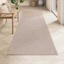 SONGMICS HOME Runner Rug, Washable Area Rug for Living Room, Non-Slip Carpet, Faux Jute Rug, Home Decor, for Bedroom, Kitchen, Entryway, Dining Room, Tan UTAR093K01 4'x2'