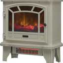 duraflame Infrared Quartz Electric Fireplace Stove Heater, Cream