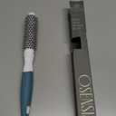 Small Round Brush for Precise Styling and Manageable Blowouts (0.75 inch) - Salon-Quality Tool for Wet or Dry Hair (Not Electrical)