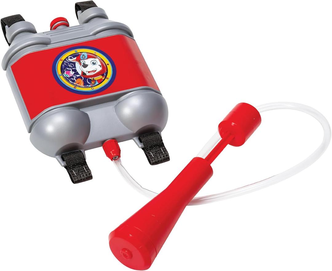 Paw Patrol Water Backpack Water Toy, Outdoor Water Blaster for Kids, Small
