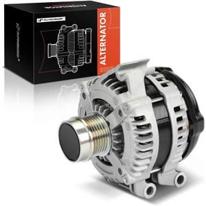 A-Premium Alternator Compatible with Chrysler Pacifica 2017 2018 2019 2020 3.6L, FWD, 12V 160A 6-Groove Pulley Clockwise, Replace# TN4210000830, 4210000830
