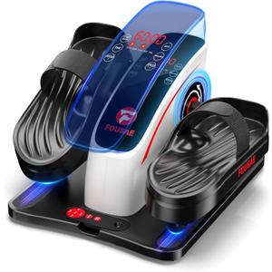 Under Desk Elliptical Machine, Ellipse Leg Exerciser as Seen on TV with 15 Adjustable Speeds Electric Seated Pedal Exerciser for Seniors with Remote Control Leg Exerciser While Sitting for Home Office