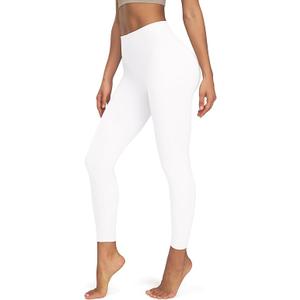 Thick High Waisted Lounge Legging - Buttery Soft Tummy Control Workout Yoga Pants for Women with Inner Pocket Size Medium