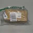 100 Large Tags with Elastic String Attached - # 8, 6 1/4" x 3 1/8" - Big Shipping Tags with Elastic String Loop and Reinforced Hole, Tie On Labels