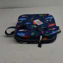 Toddler Booster Seat for Dining Table, Portable Kids Booster Seat with Safety Buckles Portable Increasing Booster Cushion with Non-Slip Bottom (Blue Dinosaur)