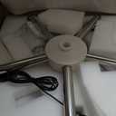 Exam Light 12W LED Medical Exam Lamp Mobile Surgical Examination Lamp Stainless Steel 5-Legged Base