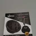 Diffuser Attachment for Hair Dryer,Hair Dryer Diffuser, Hair Diffuser Adaptable for Blow Dryers with D-1.4-Inch to 2.4-Inch for Curly or Wavy Hair,(Black)