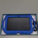 Kids Tablet 7 inch Android 12.0 for Toddler, 4GB RAM 32GB ROM Bluetooth IPS Screen Parental Control Dual Camera Shockproof Case for Educational Games, (Blue)