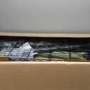 Heavy Duty Rolling Garment Rack 3 Tiers Adjustable Wire Shelving Clothes Rack with 2 Rods and Side Hooks, Storage Closet Clothing Rack with Wheels Black 17.7" D x 47.2" W x 83.6" H