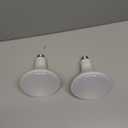 Sylvania TruWave BR40 LED Light Bulb, 85W = 12W, Medium Base, Dimmable, Frosted, 2700K, Soft White - 2 Pack (40785)