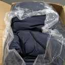 DMI Comfort Wheelchair Cushion & Pad with Side Supports, Recliner & Wheelchair Seat Cushion, Padded Back & Arm Supports, Seat Size 16" x 22", Expands to 44" Wide, Navy, 1 Count