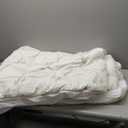 Ultra Soft Full Size Mattress Topper - Viscose Made from Bamboo Pillow Top Mattress Pad for Back Pain Relief - Naturally Cooling for Hot Sleepers, Green