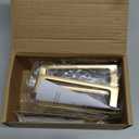 Ravinte 5 Pack Solid 4 Inch Kitchen Square Cabinet Handles Champagne Bronze Drawer Pulls Kitchen Cabinet Hardware Handles