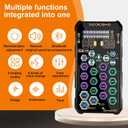Small Handheld Sound Card Set for Podacsting, Broadcasting, Living, Singing, Recording, Gaming with Families, Friends, Gift,YouTube, TikTok