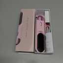 Cordless Hair Straightener Brush, Portable 500 Million Ions Smooth Straightening Brush, Rechargeable 4-IN-1 Go Brush, MCH Fast Heating, 5D Dense Bristles, LED Display, Anti-Scald for Women Home Travel